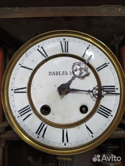 Часы антикварные настенные