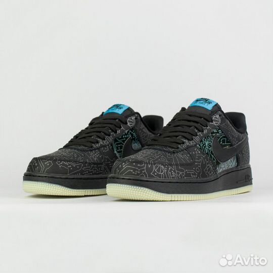 Кроссовки Nike Air Force 1 Low Computer Chip Space