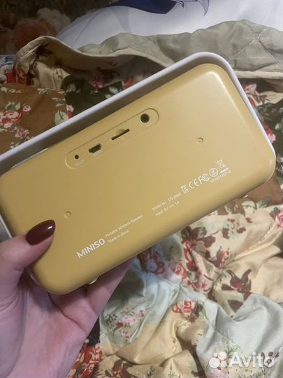 Miniso speaker колонка bluetooth
