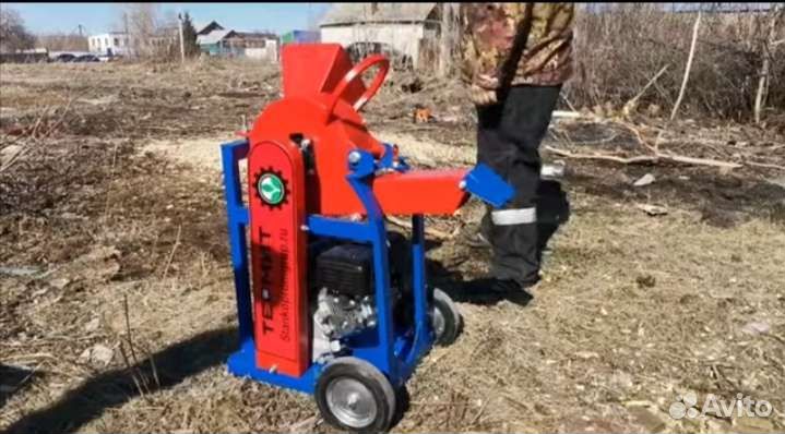 Аренда измельчитель веток садовый