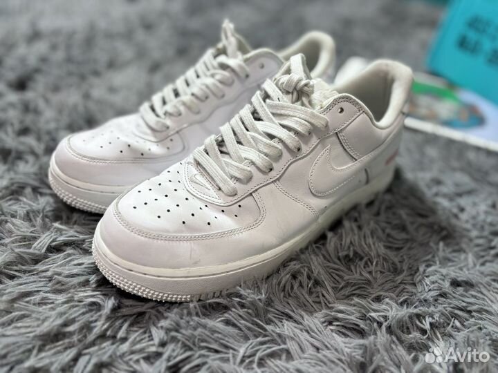 Кроссовки Nike Air Force 1 Supreme оригинал