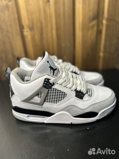 Кроссовки Nike Air Jordan 4 Black/Grey