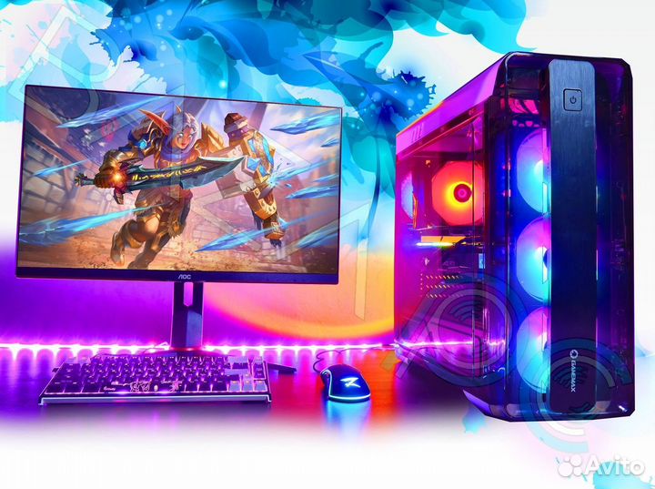 Новый игровой пк Intel Core i5 12400 / RTX 4060