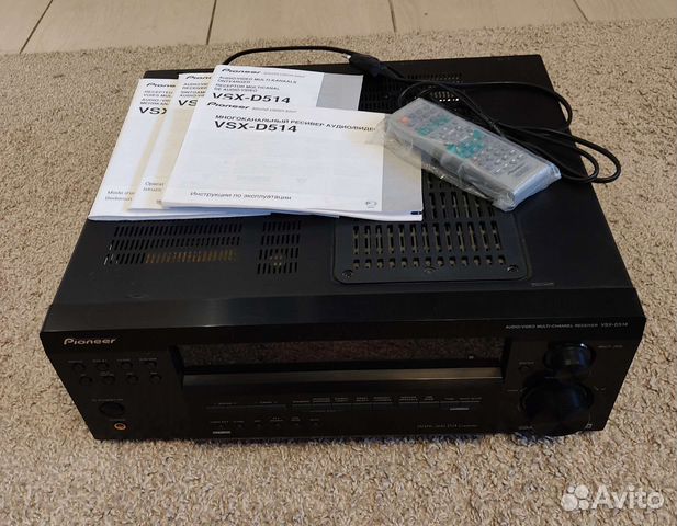 Ресивер pioneer vsx d514 в отличном состоянии купить в Москве ...