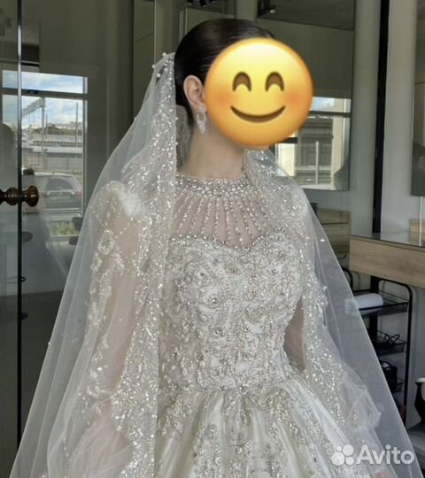 Свадебное платье и фата