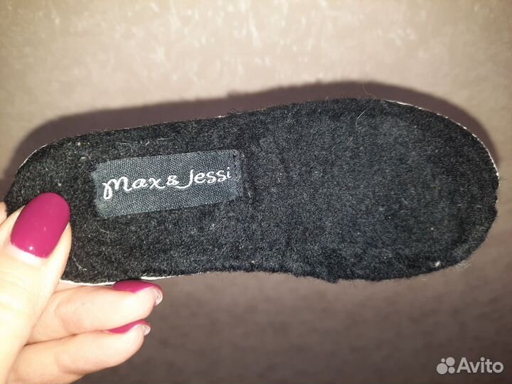 Зимние ботинки для девочки, р.22