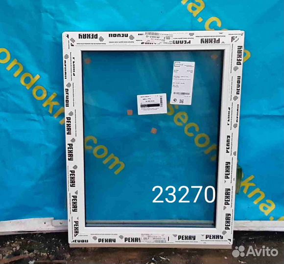 Пластиковое окно новое 770(в)х600(ш)