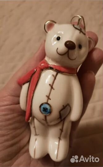 Елочная игрушка Мишка плюшевый