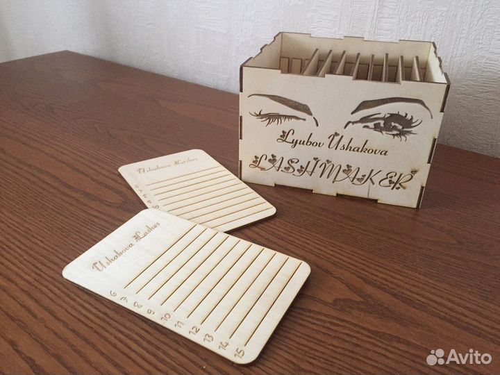 Подставка под телефон,визитница,Лешбокс