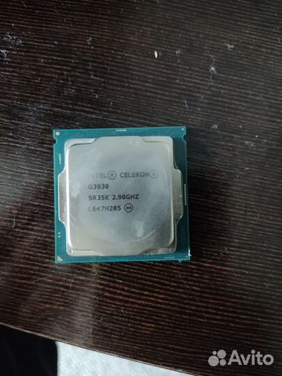 Процессор intel g3900