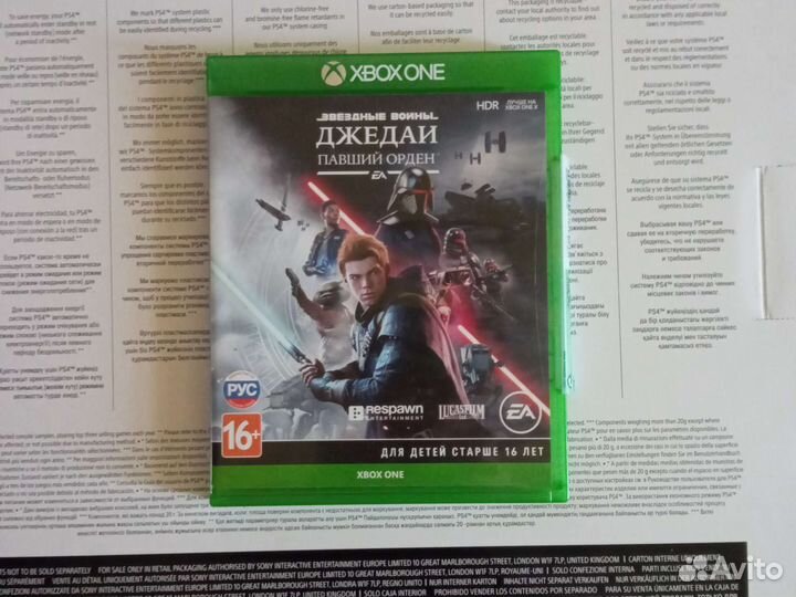Игры диски на xbox One джедаи павший орден