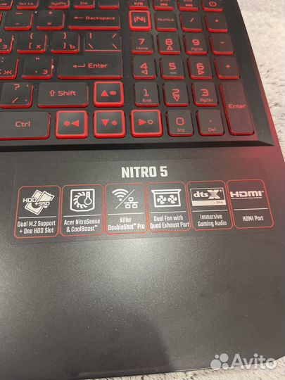 Игровой ноутбук acer nitro 5