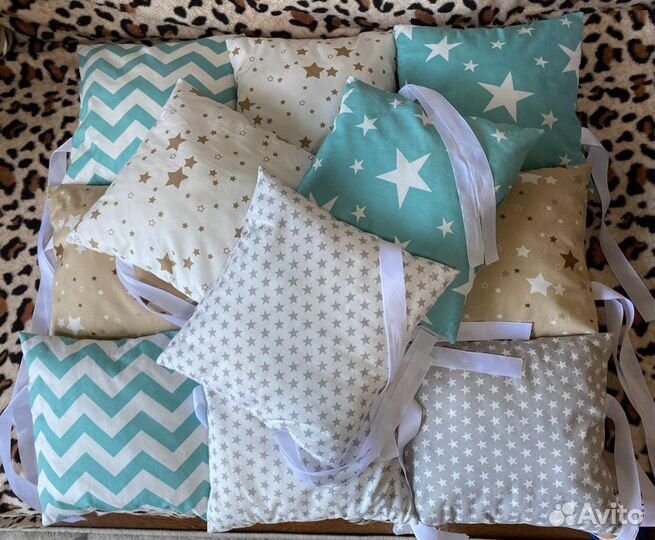 Бортики в детскую кроватку