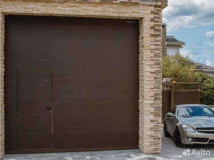 Подъемно-секционные ворота