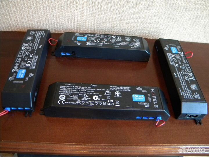 Блоки питания для светодиодной ленты 3-5-12-24в