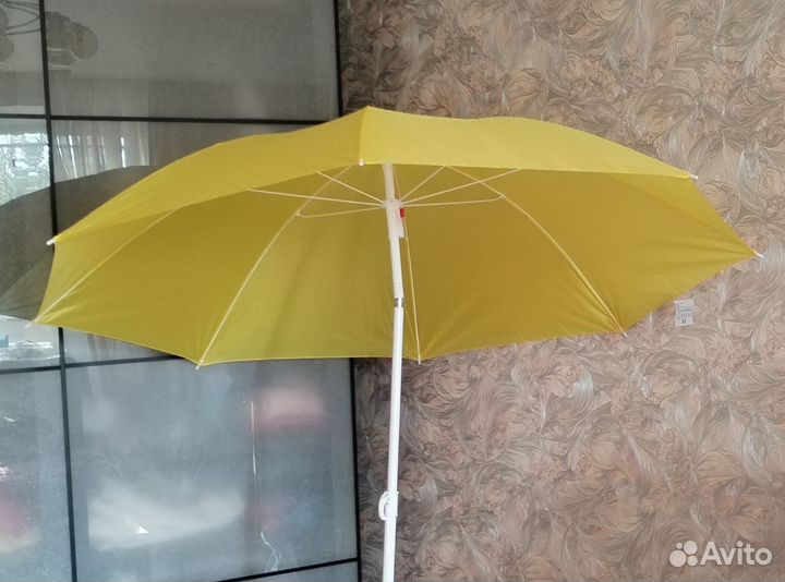 Зонт пляжный с наклоном 180см