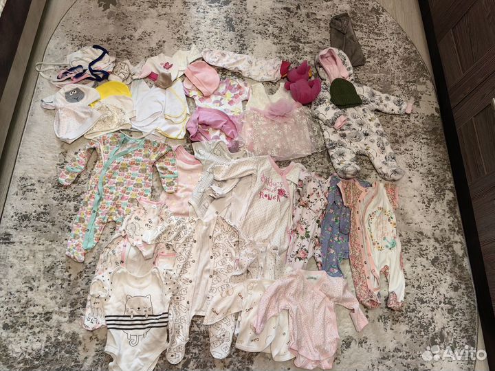 Детские вещи пакетом 50-74