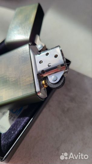 Zippo digital green matte