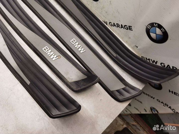 Накладки порогов внутренние Bmw 5-Series E60