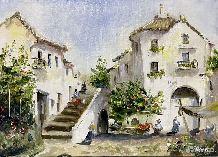 Картина Пейзаж 25*35 маслом