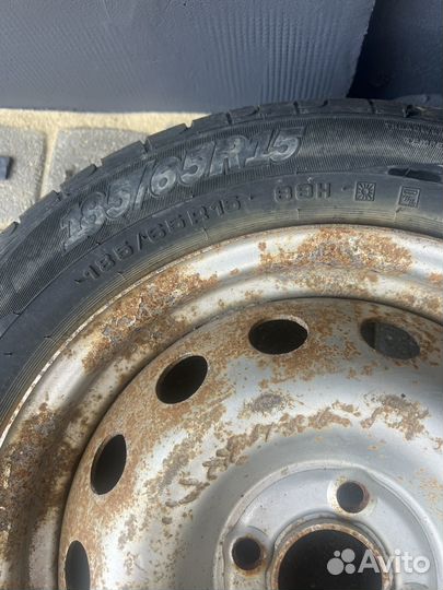 Штампованные диски r15 4x100 бу