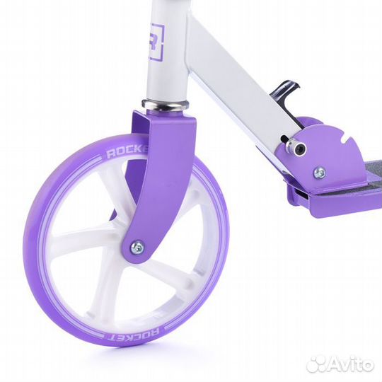 Самокат складной двухколесный для девочки