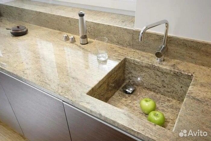 Столешница из искусственного камня, акрил 1 s-9016