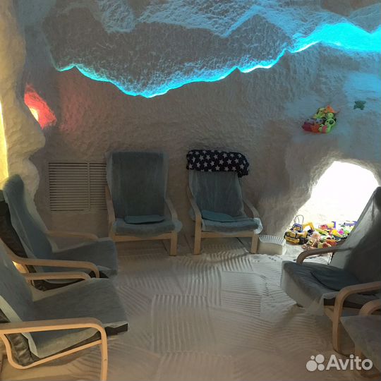 Сеанс в соляной пещере