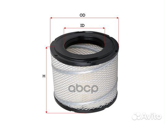 Фильтр топливный hcv Sakura 1780178110, AG1123