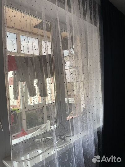 Тюль штора бу