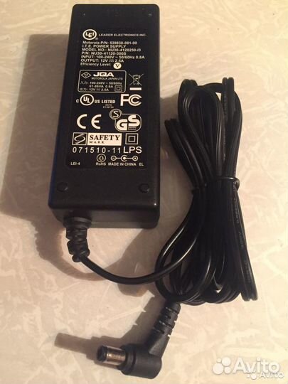 Блок питания Motorola 539838-001-00 12V/2.5A