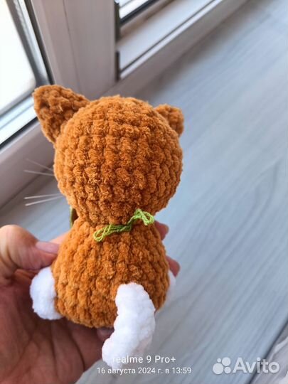 Котики вязаные игрушки