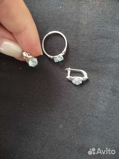 Серебряный набор