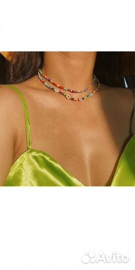 Чокер из бисера