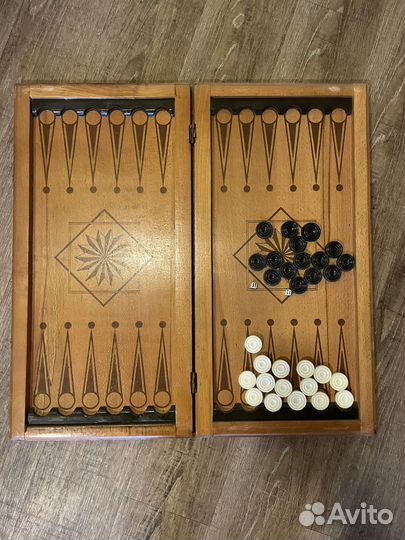 Нарды деревянные