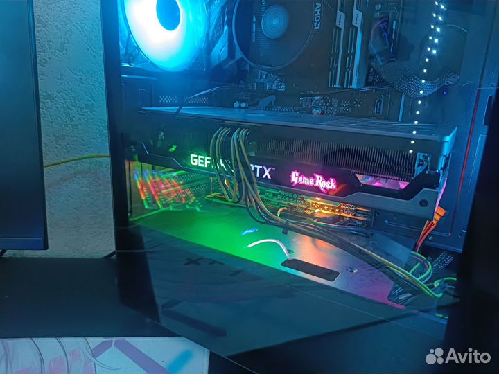 Видеокарта rtx 3070 gamerock palit