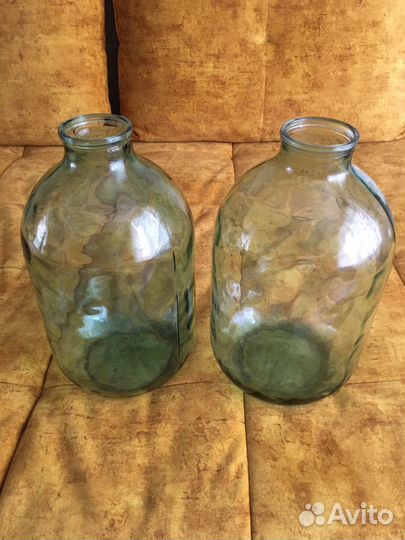 Банка 10 литров стеклянная