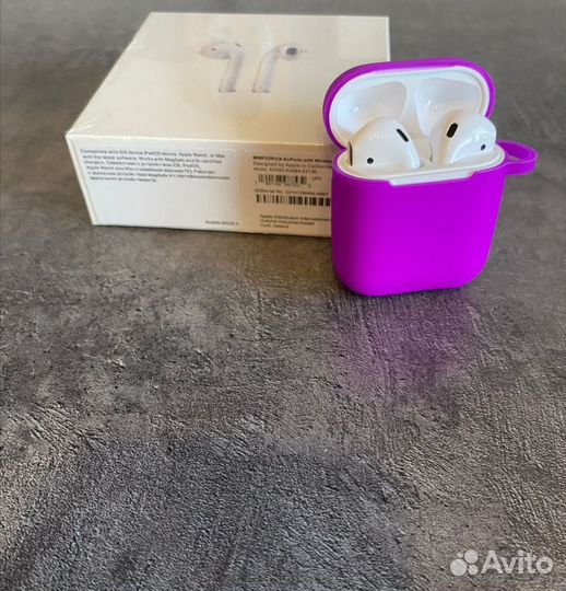 Беспроводные наушники apple airpods 2