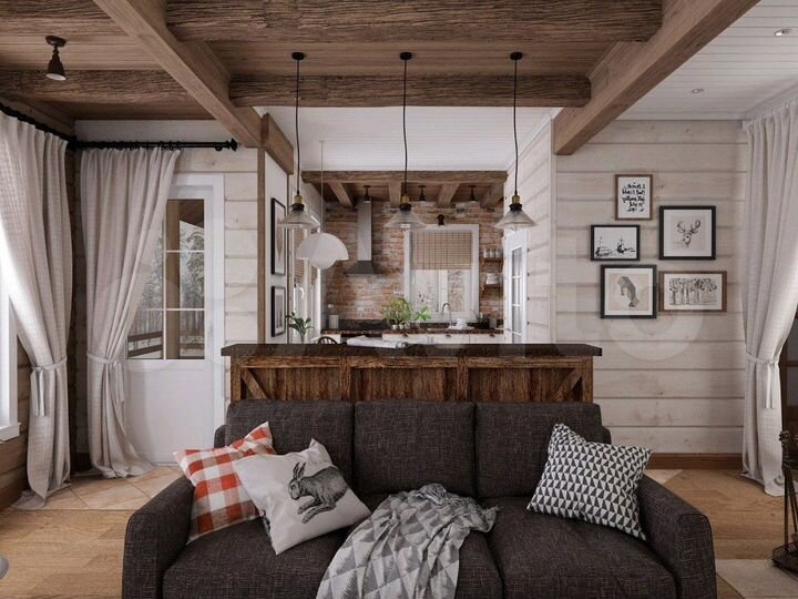 2-к. квартира, 60 м², 1/2 эт.