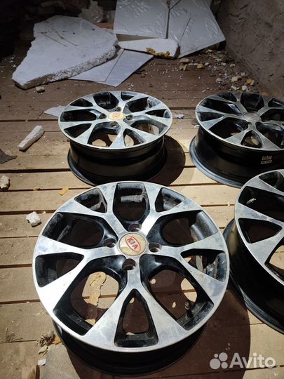 Литые диски r15 на kia rio 3