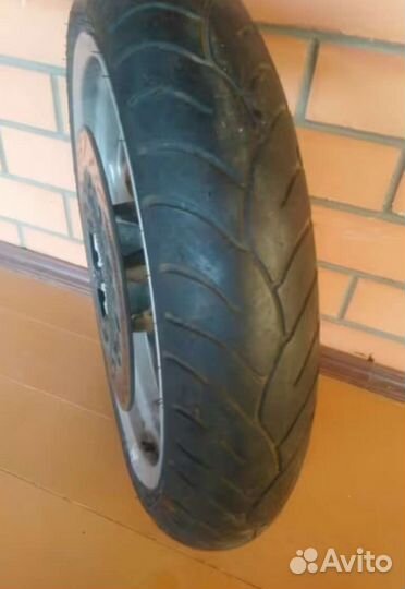 Колесо мотоцикла BMW в сборе