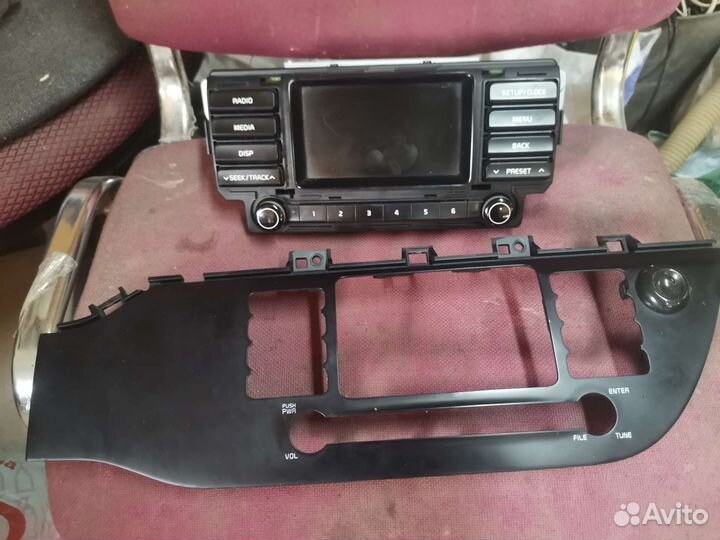 Автомагнитола штатная на Киа рио 4