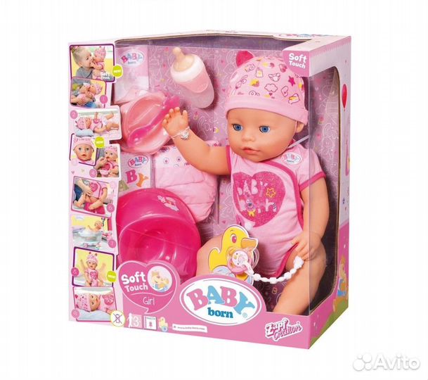 Кукла Беби Борн Baby Born Soft Touch Оригинал