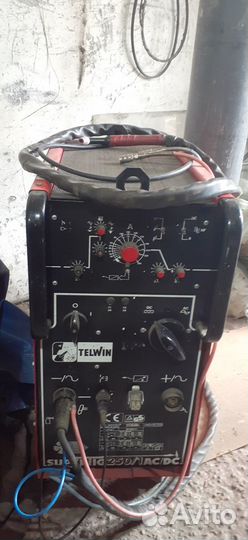 Аргоновый сварочный аппарат Telwin supertig 250/1