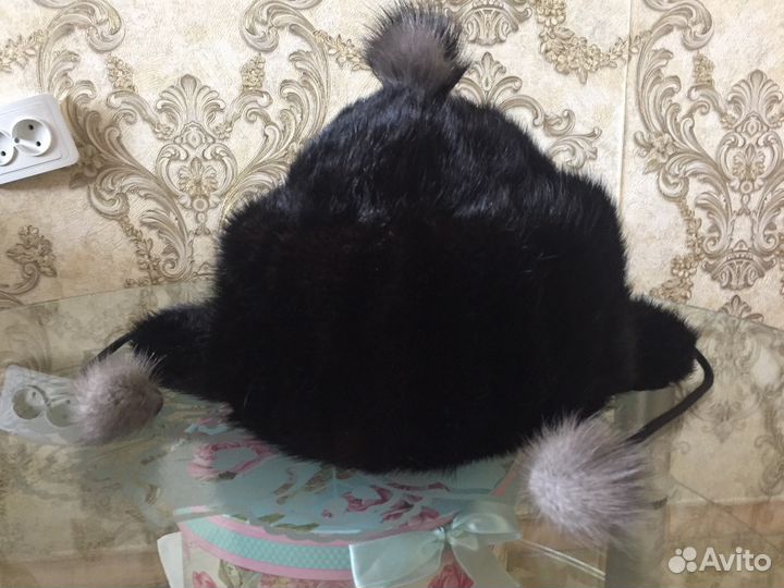 Шапка норковая