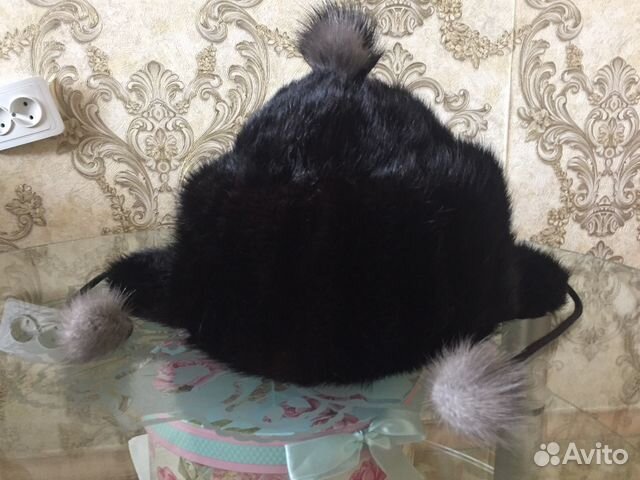 Шапка норковая