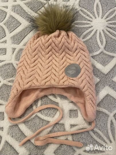 Шапка зимняя для девочки reima