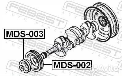 Шкив коленвала 2,78 MDS002 Febest