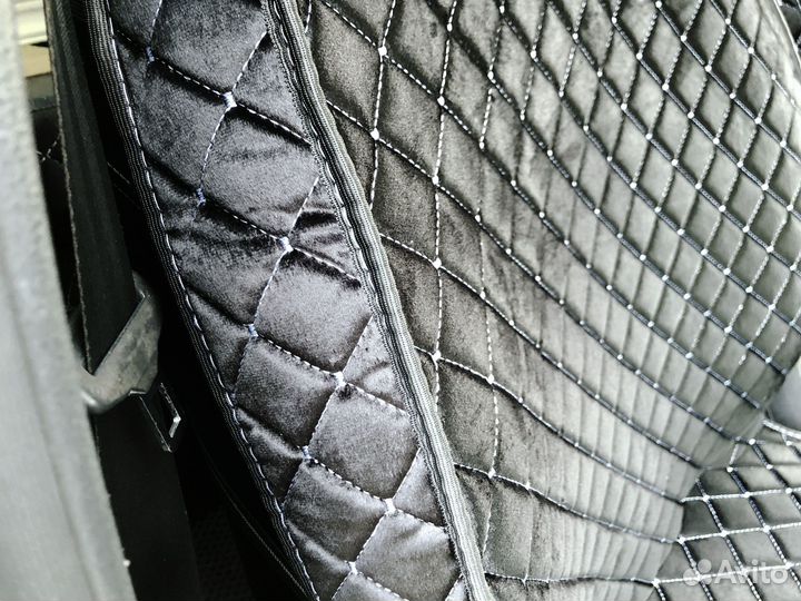 Накидки на сидения из алькантары