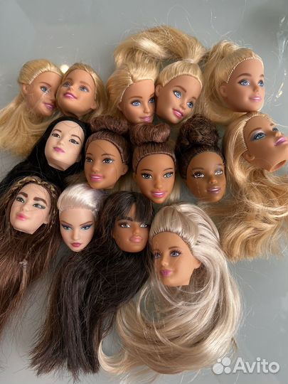 Barbie Головы от кукол
